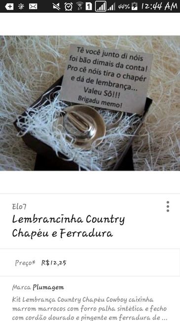  Ajuda!! Lembranças para convidados, padrinhos e madrinhas - 1