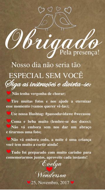 Meu cartão de agradecimento
