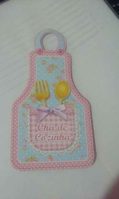  Minha Lista e Convite do Chá de Panelas - 2