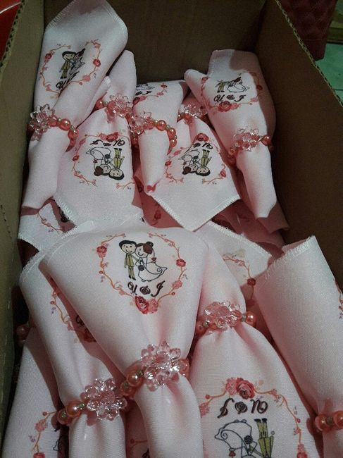 Acabando de dobrar os guardanapos ^-^ #10 dias - 2