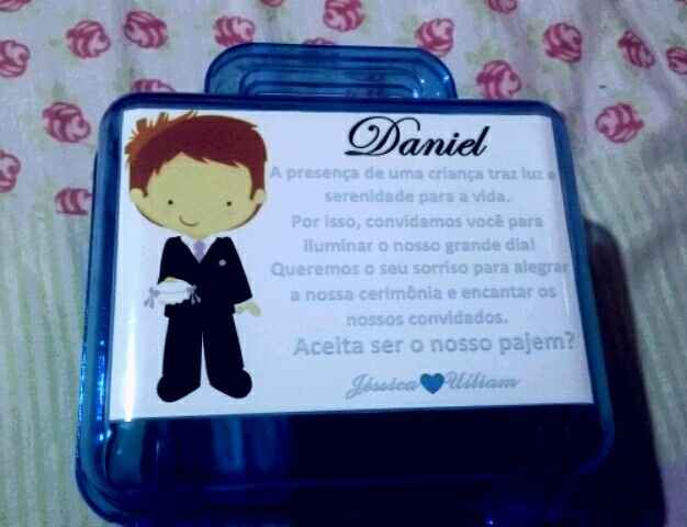  Convite do meu pajem ^-^ - 1