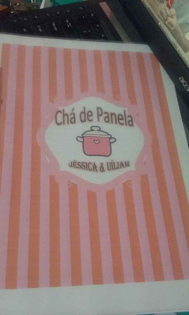  Minha Lista e Convite do Chá de Panelas - 1