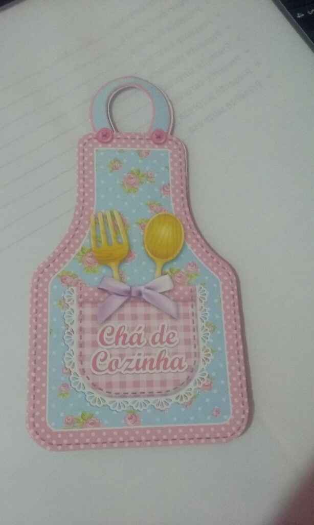 Minha Lista e Convite do Chá de Panelas - 2