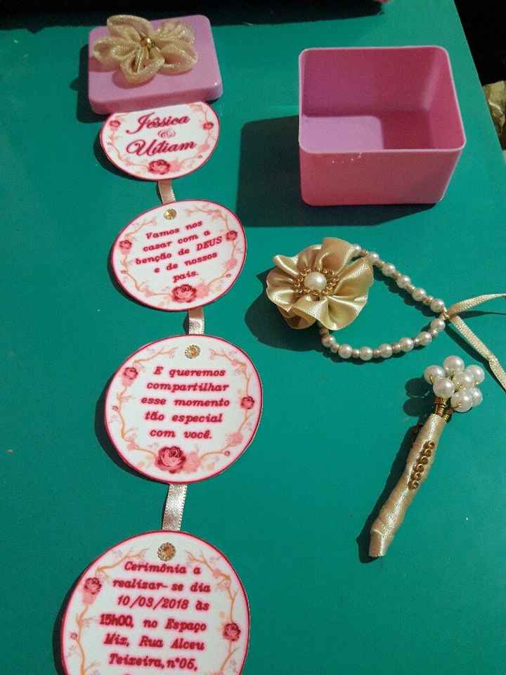  Meu convite de Casamento diferente, Que todo mundo amou  ❤ - 4