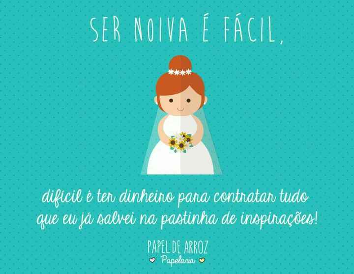Ser noiva é... - 1