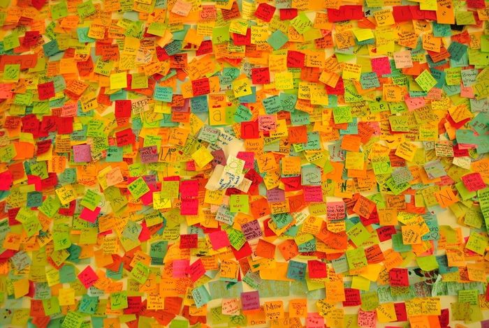 Mural Post it