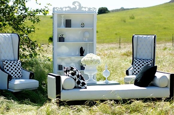 casamento preto e branco