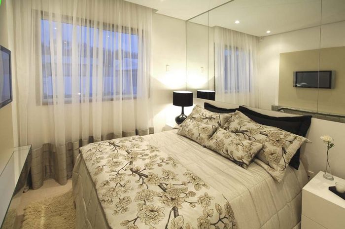 quarto do casal pequeno