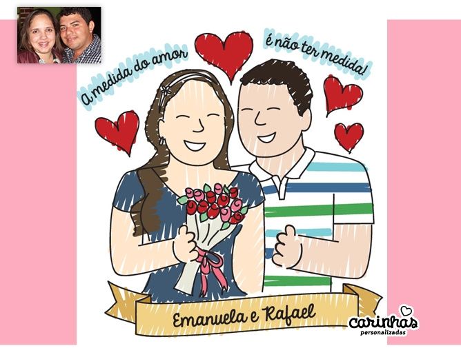 Carinhas personalizadas