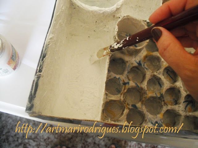 Caixa de esmalte