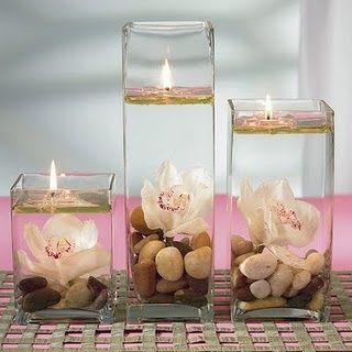 Velas flutuantes