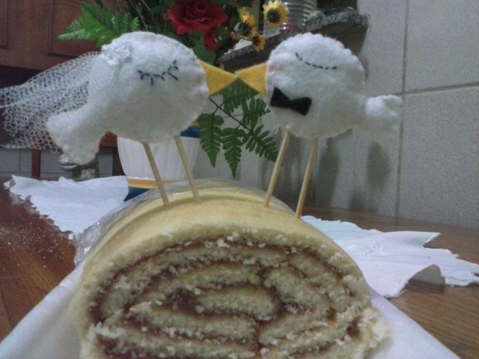 Topo de bolo de passarinho