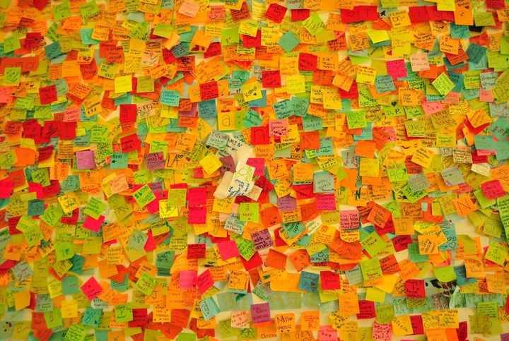 Mural Post it