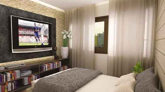 quarto do casal pequeno