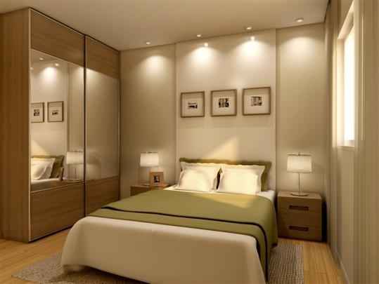 quarto do casal pequeno