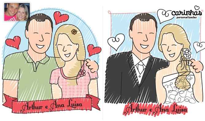 Carinhas personalizadas
