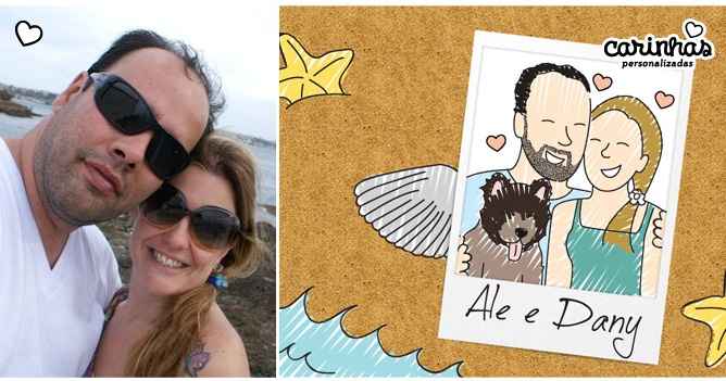 Carinhas personalizadas
