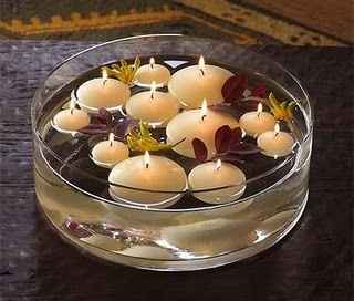 Velas flutuantes