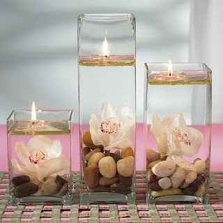 Velas flutuantes