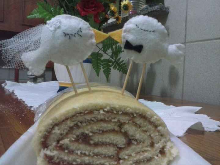 Topo de bolo de passarinho