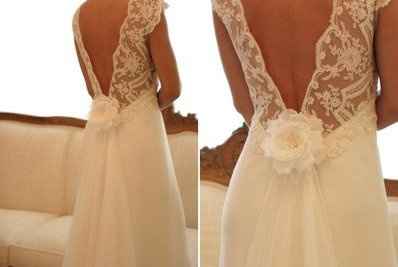 vestido de noiva de renda