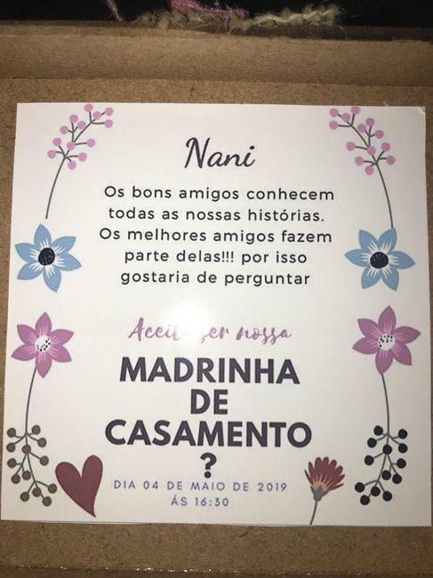 Convite dos Padrinhos - 2