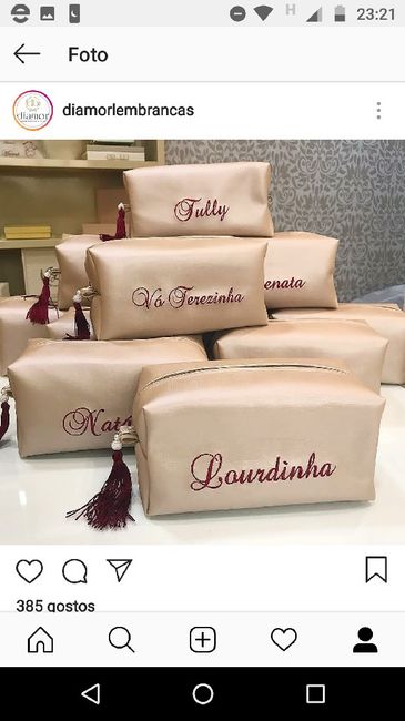 Opinem no que dar para madrinha - 1
