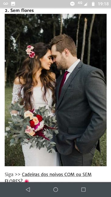 Noivo COM ou SEM FLORES? 🌺 - 1