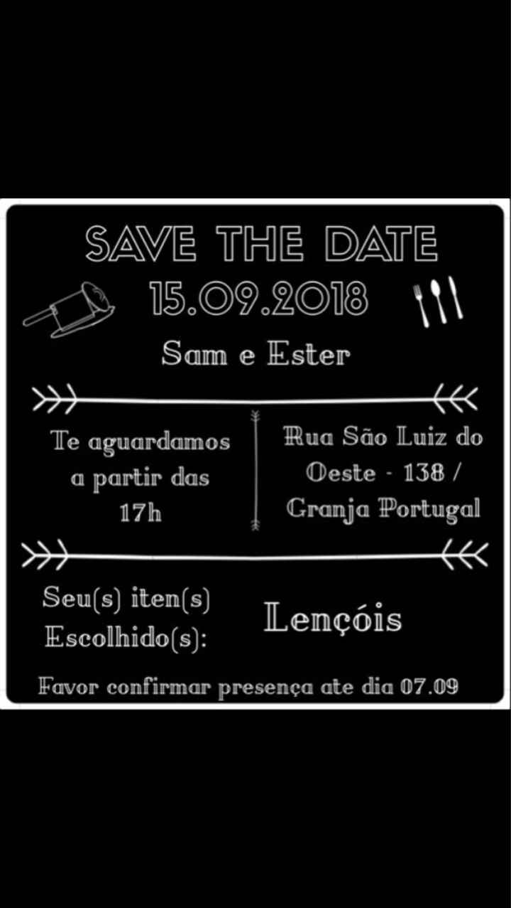 save the date - 1
