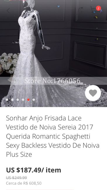 Vestido de noiva pelo aliexpress - 4