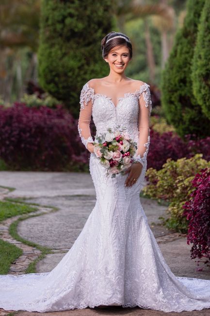 Meu vestido de noiva “ousado” haha 8