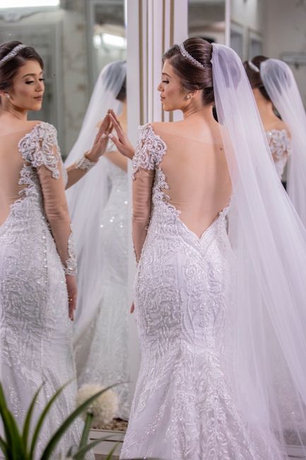 Meu vestido de noiva “ousado” haha 3