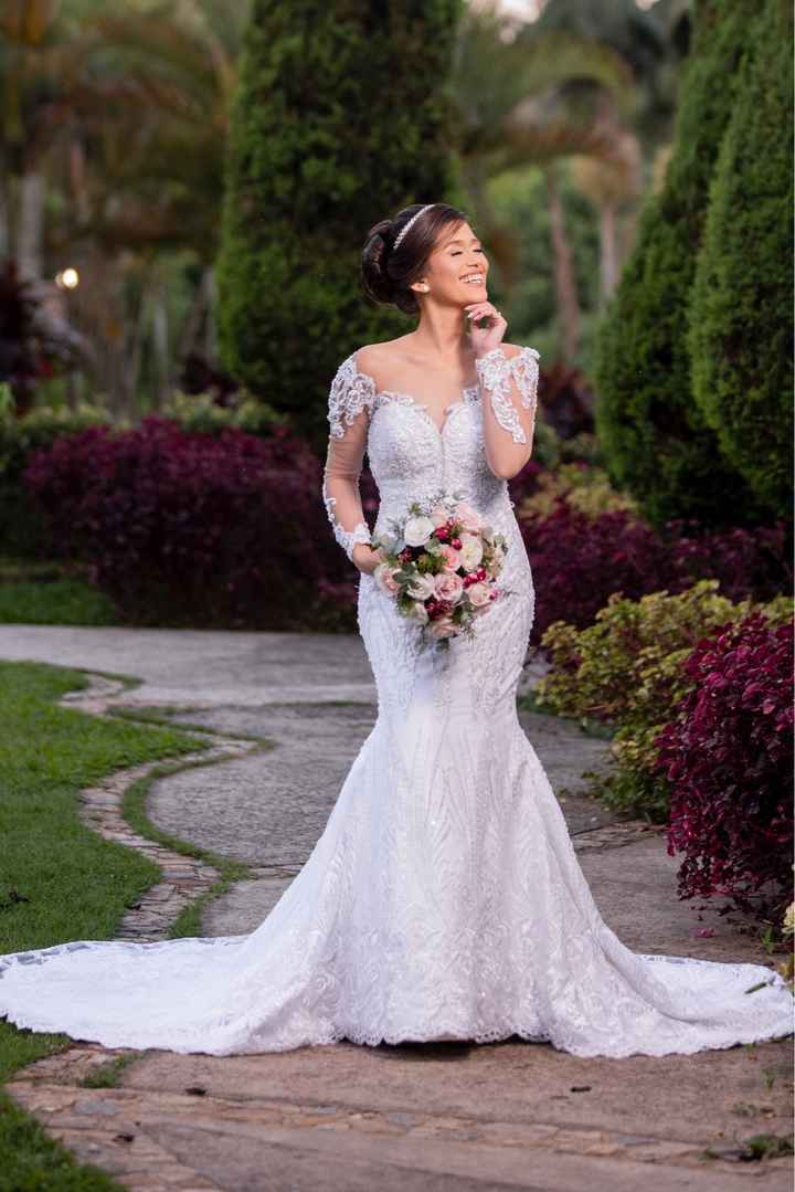 Meu vestido de noiva “ousado” haha - 1
