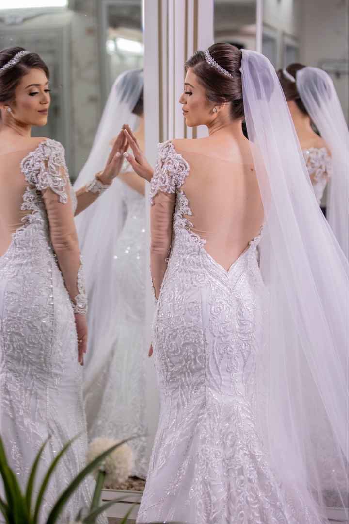 Meu vestido de noiva “ousado” haha - 9