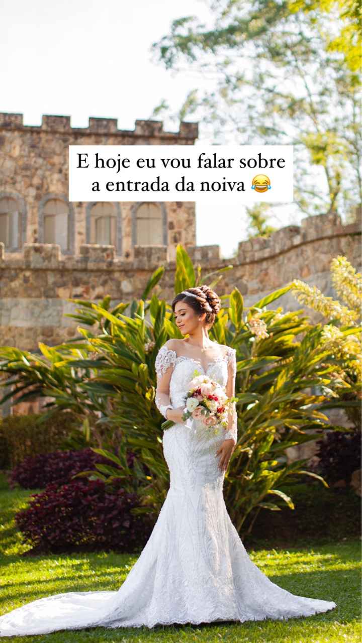 Série Casamento- a entrada da Noiva - 1