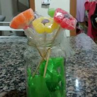 Centro de mesa chá de cozinha diy - 1