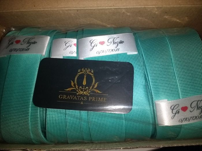 Minhas gravatas dos padrinhos chegaram 🤗🤗🤗🤗 - 2