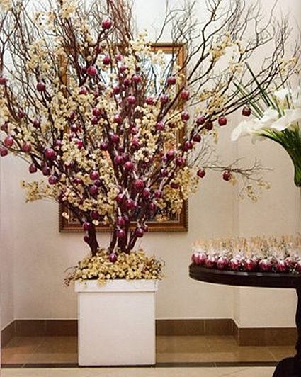 Olha o charme desta arvore de maça do amor!!