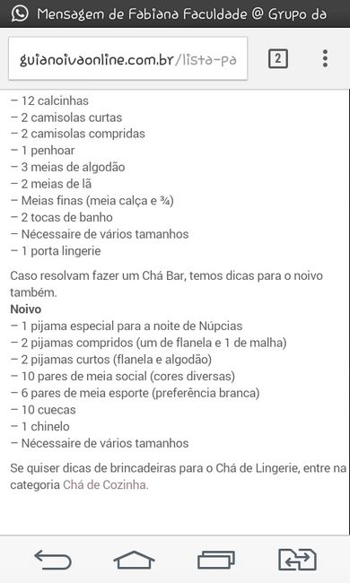 Dicas para o chá de langerie - 2