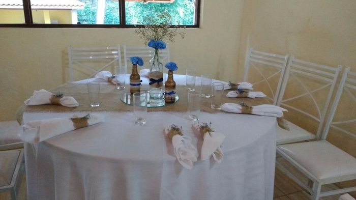 Mesa dos convidados