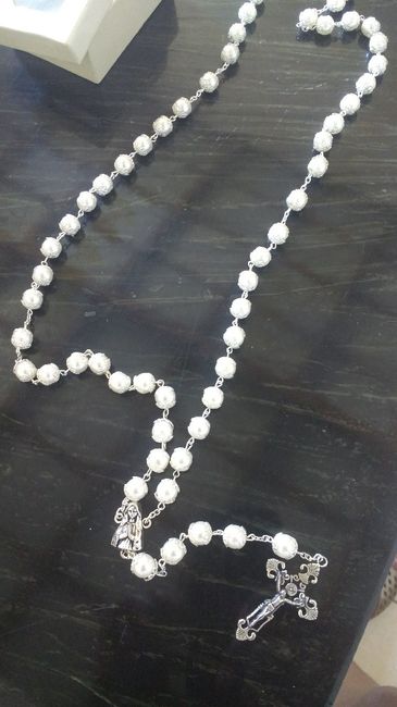 Meu terço de noiva chegou - 1