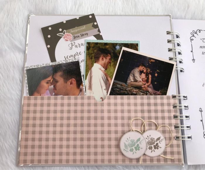 Scrapbook de Mensagens aos Noivos #vemver - 2