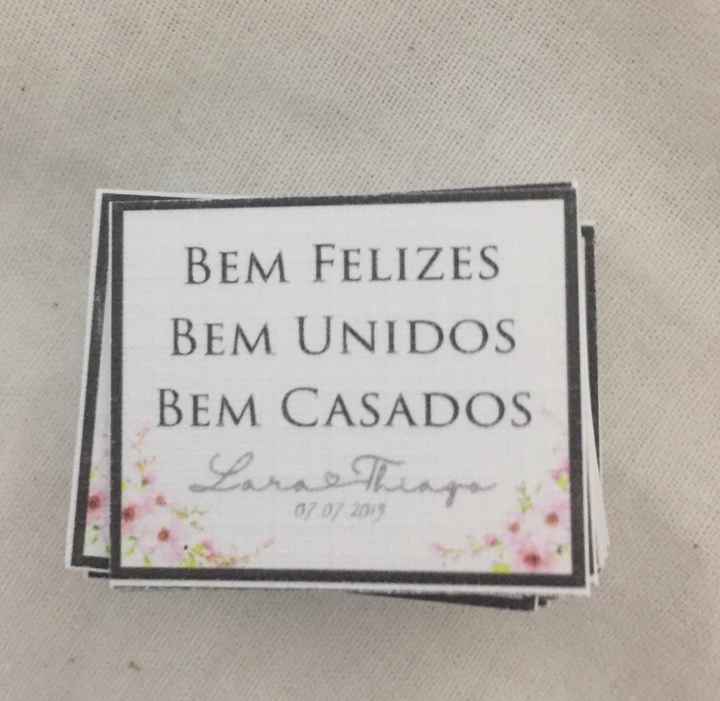 Itens Finais da Papelaria do Casamento #vemver - 3