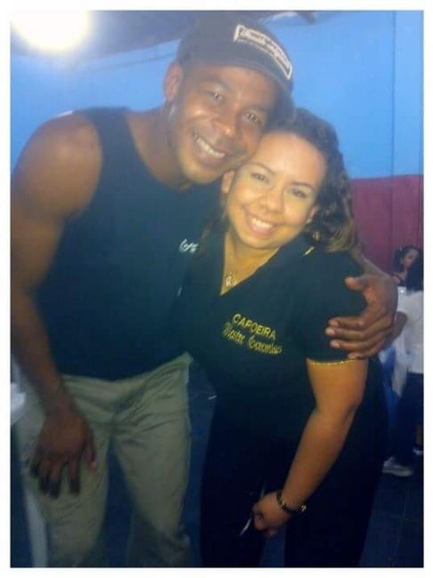 Meu sorriso é tão feliz contigo... te amo preto 