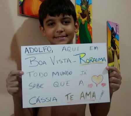 Troca de fotos - amor sem fronteiras - 1