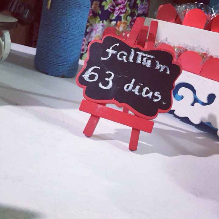 Chá de panela diy (vermelho e tons de azul) - 4