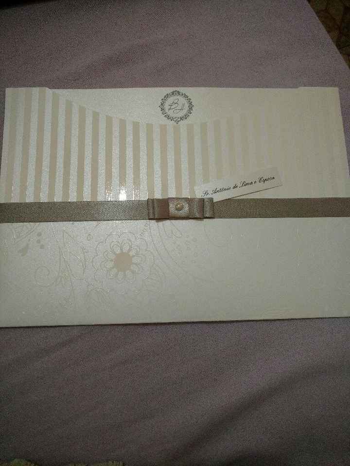 Meus convites de casamento. vem ver - 1