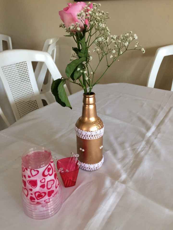 decoração das mesinhas