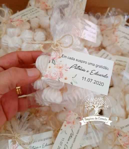 Lembranças de noivado/casamento - 1