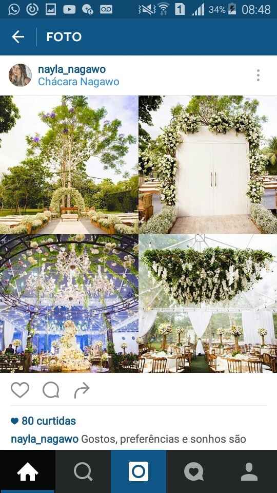 Casamento ao ar livre! - 1